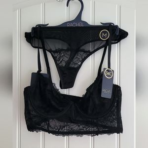 Black lingerie Rachel Roy